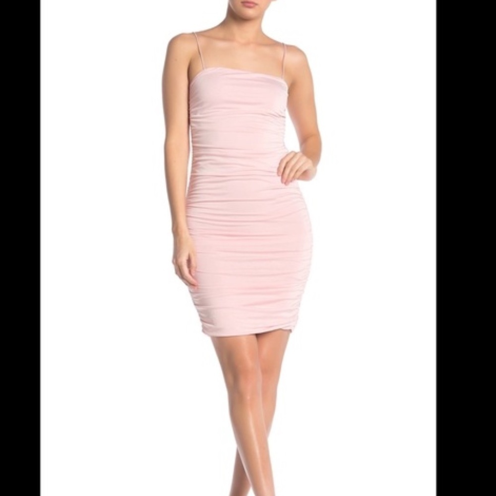 Love by Design Ruched Bodycon Mini Dress